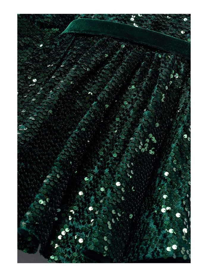 Abito lustrini velluto abel&lula bimba