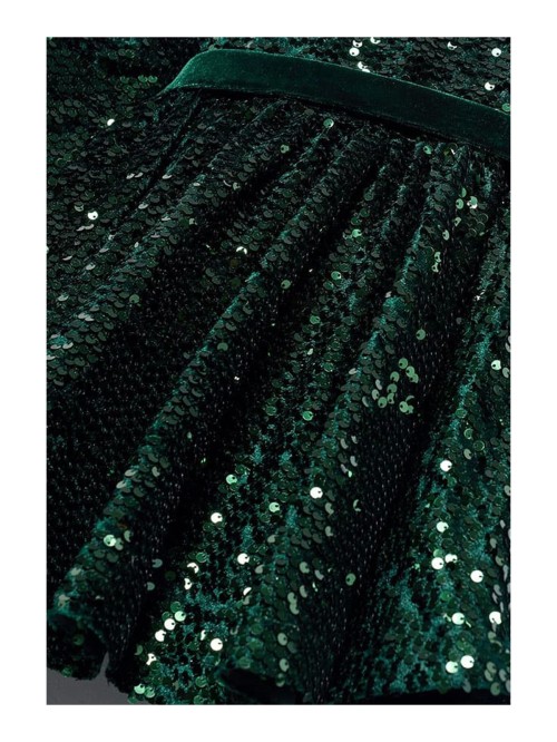 Abito lustrini velluto abel&lula bimba