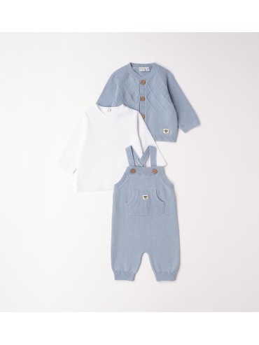 Completo 3pz idomini neonato