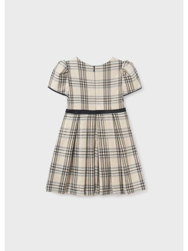 Abito quadri glitter abel & lula bimba 2