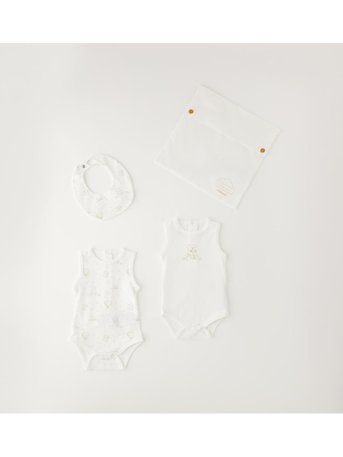 Kit body+bavina minibanda nascita