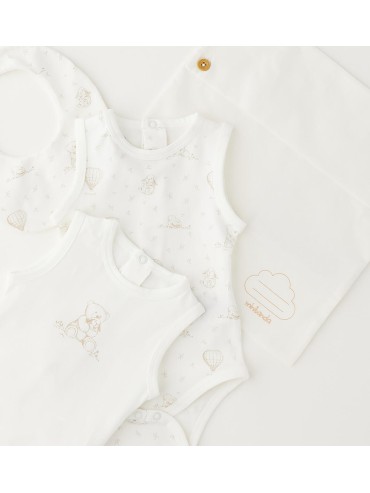 Kit body+bavina minibanda nascita 2