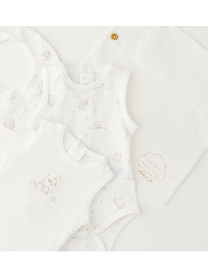 Kit body+bavina minibanda nascita