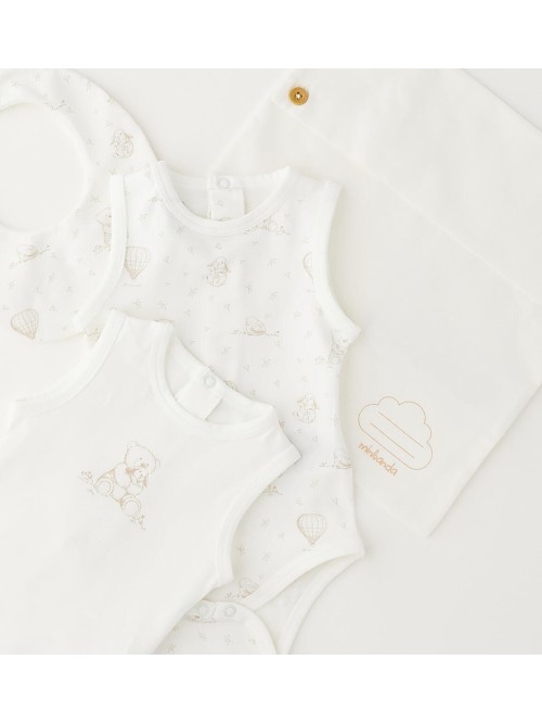 Kit body+bavina minibanda nascita