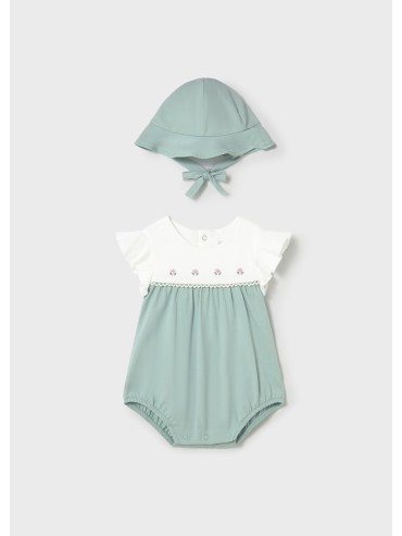 Tutina corta+capp newborn mayoral neonata 2