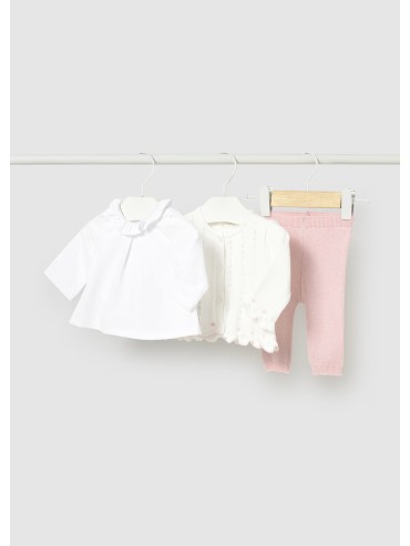 Completo 3pz newborn mayoral neonata