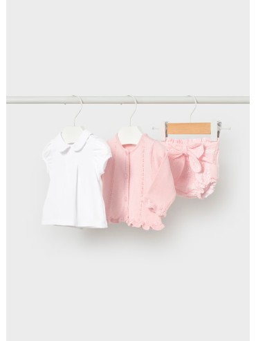 Completo 3pz newborn mayoral neonata