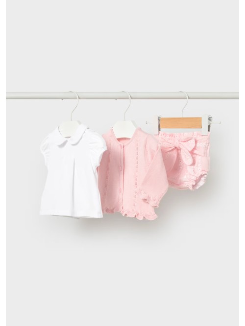 Completo 3pz newborn mayoral neonata