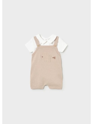 Salopette+body newborn mayoral neonato