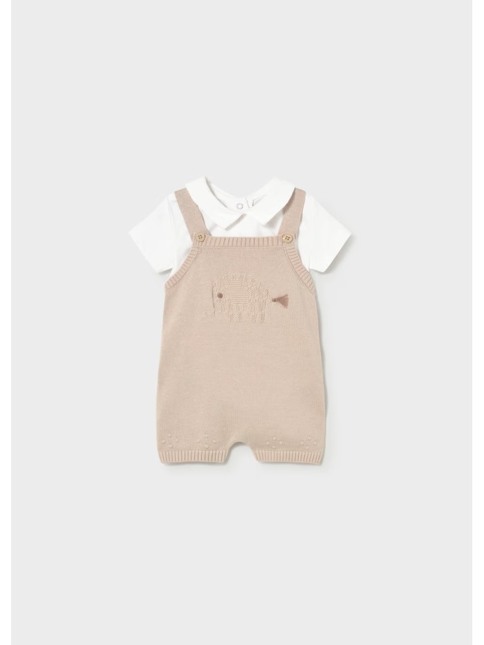 Salopette+body newborn mayoral neonato