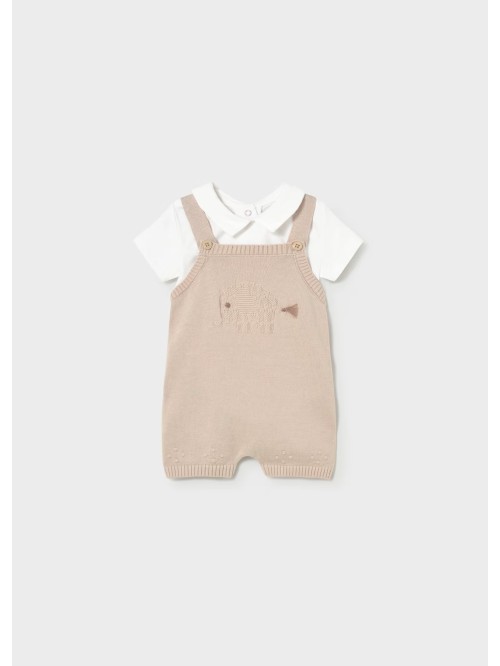 Salopette+body newborn mayoral neonato