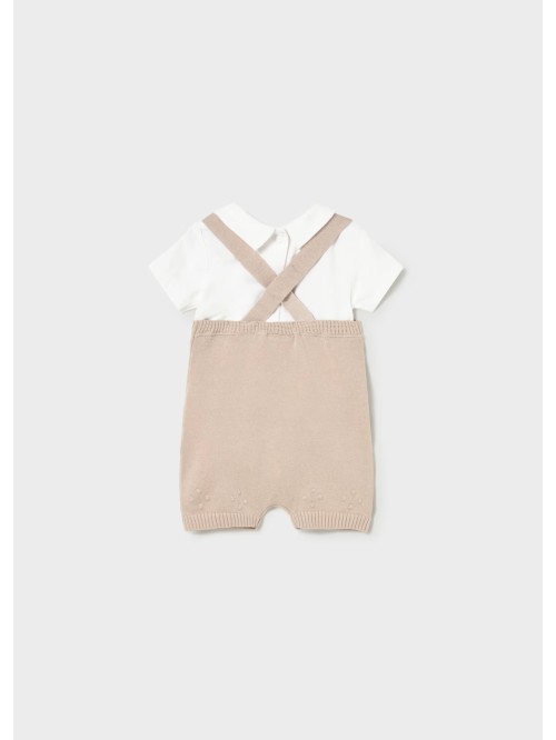 Salopette+body newborn mayoral neonato